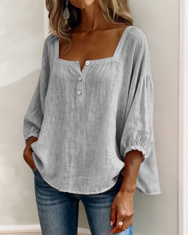 Lumi™ | Blusa Casual con Botones