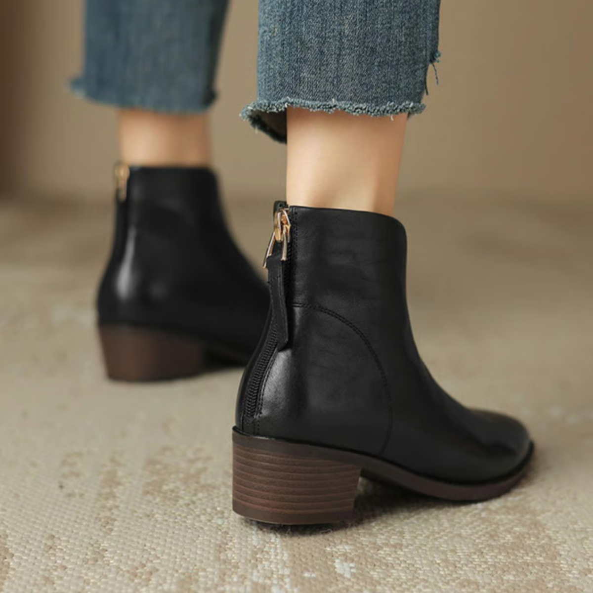 Eirae™ | Botines de Piel Modernos