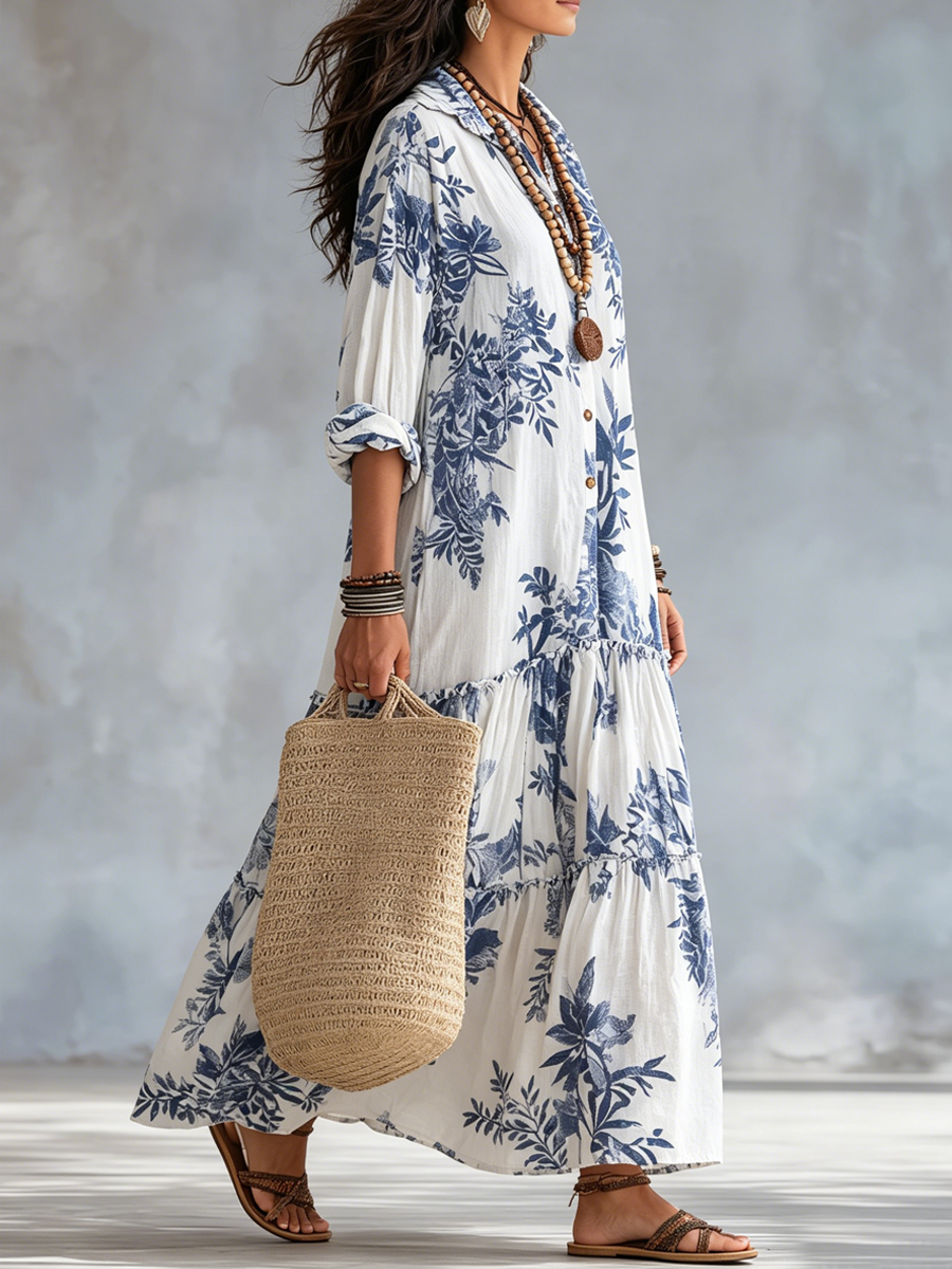 Elina™ | Vestido con Botones y Efecto Vientre Plano