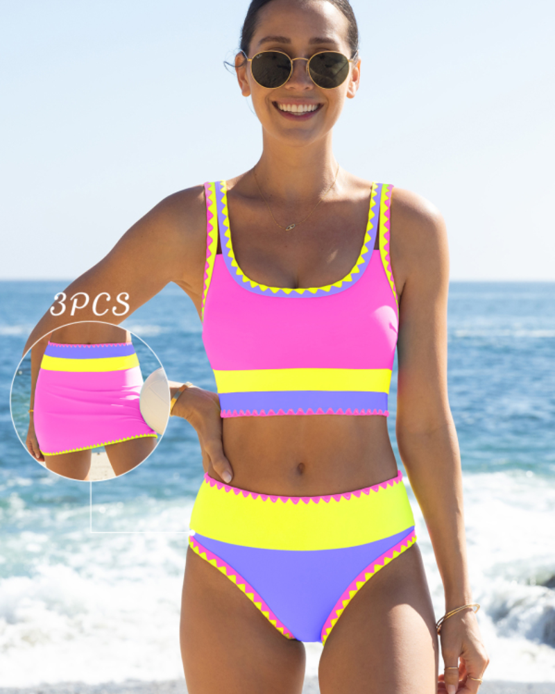 Kiki™ | Bikini Reductor de Abdomen de 3 Piezas