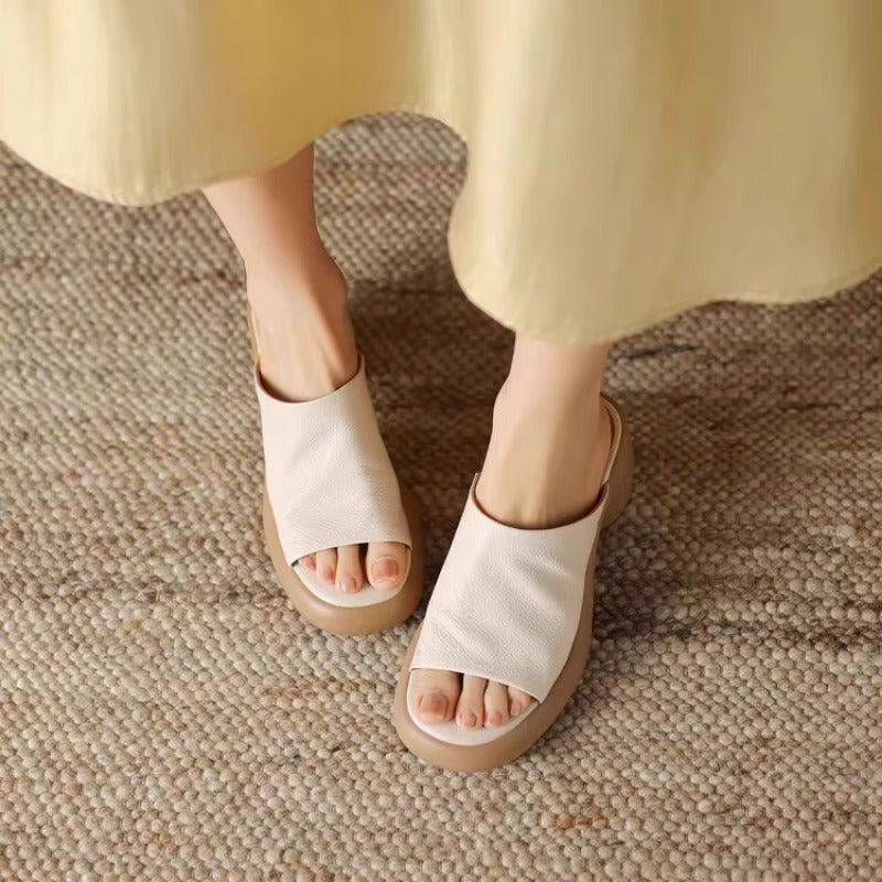 Evie™ | Sandalias Ortopédicas Cómodas con Tacón