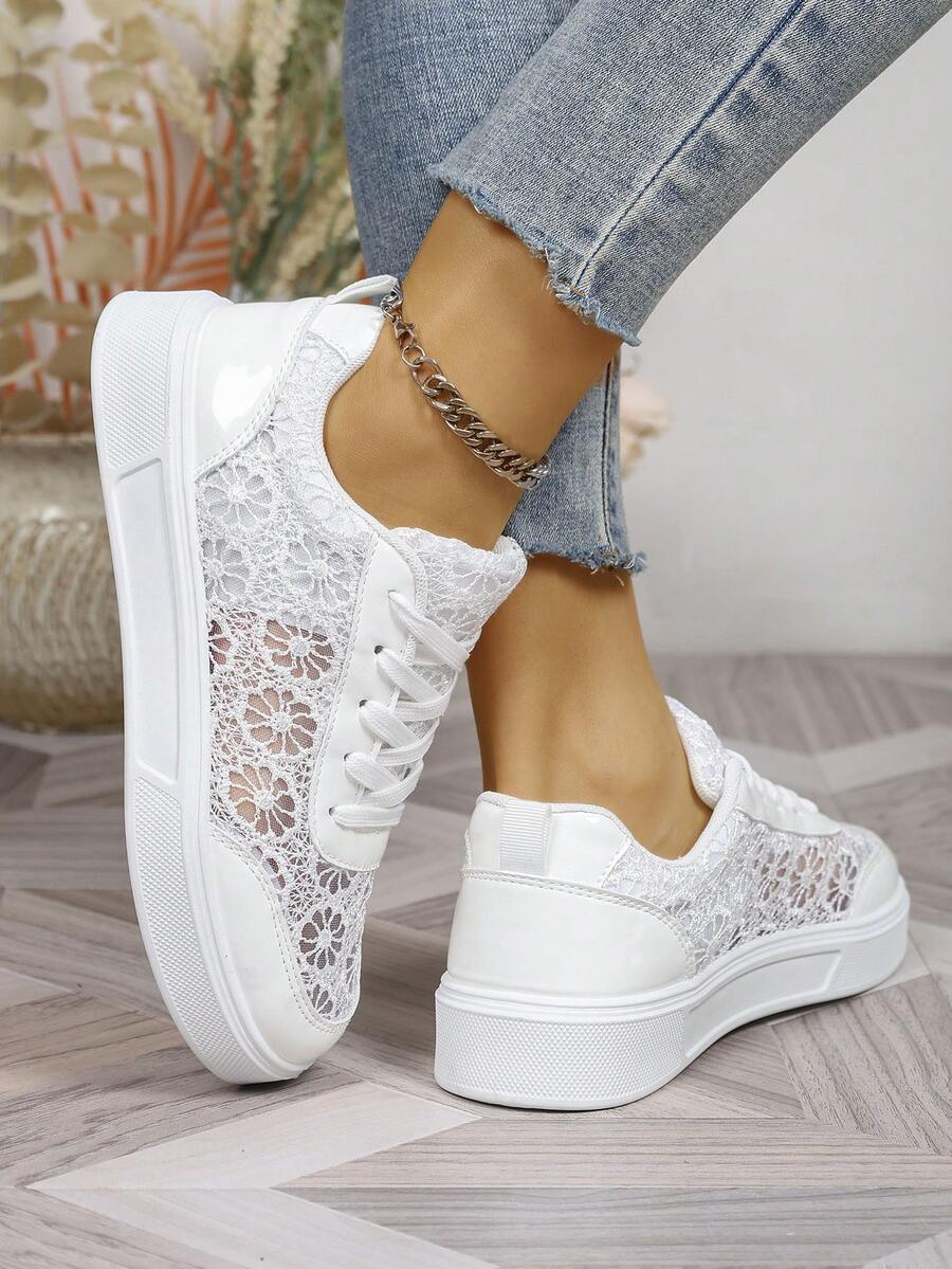 Audra™ | Zapatillas de Encaje con Estilo