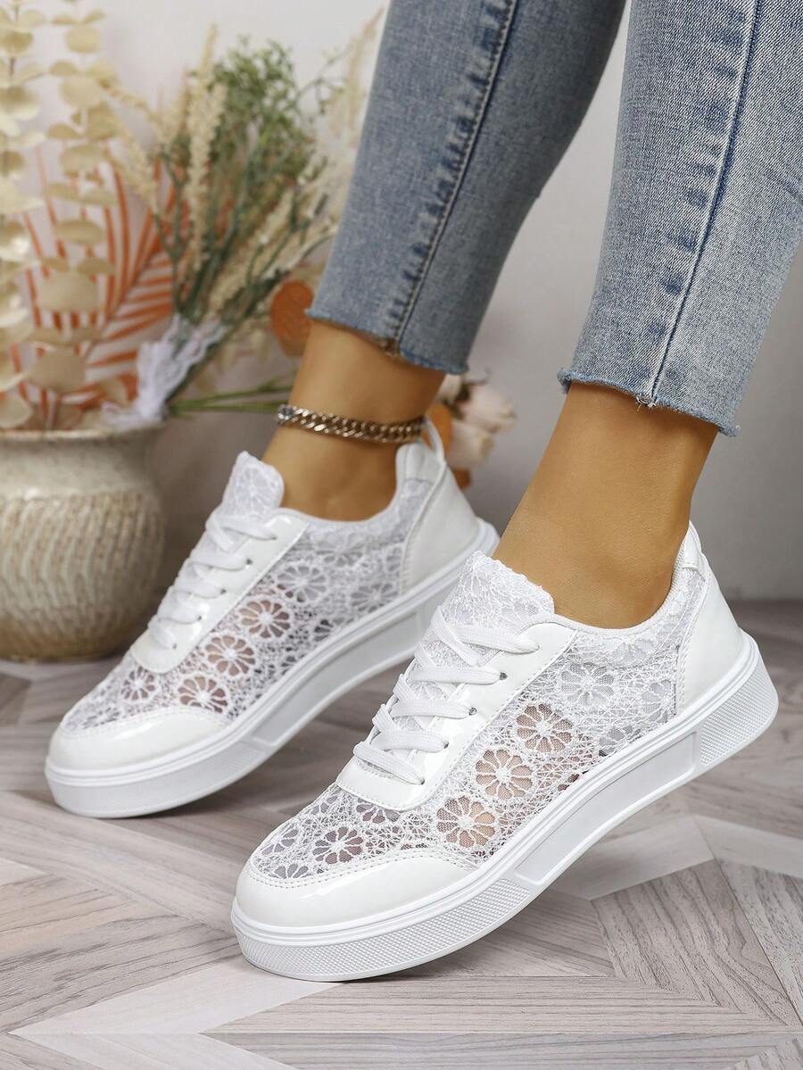 Audra™ | Zapatillas de Encaje con Estilo