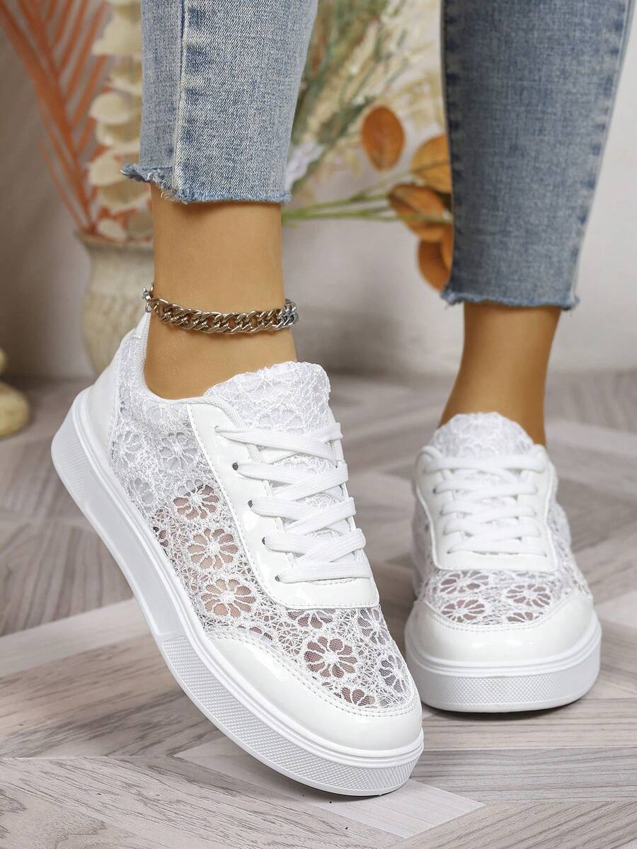 Audra™ | Zapatillas de Encaje con Estilo