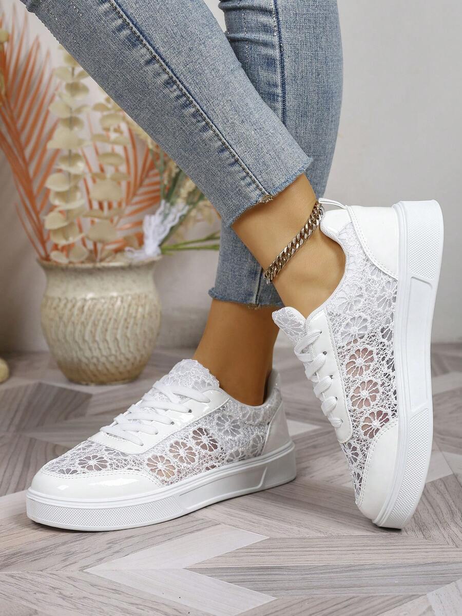 Audra™ | Zapatillas de Encaje con Estilo