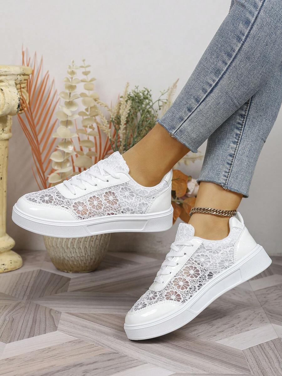 Audra™ | Zapatillas de Encaje con Estilo