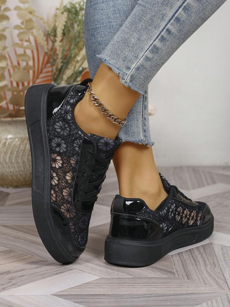Audra™ | Zapatillas de Encaje con Estilo