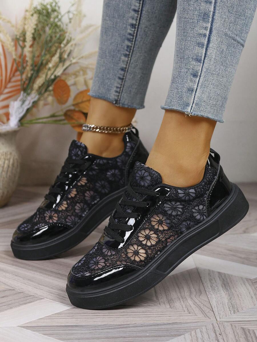 Audra™ | Zapatillas de Encaje con Estilo