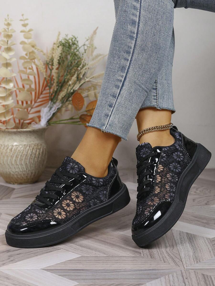 Audra™ | Zapatillas de Encaje con Estilo