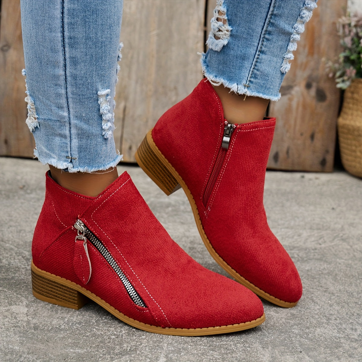Lona™ | Botines de Ante con Estilo