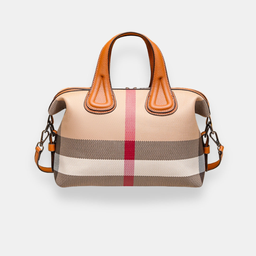 Caëlise | Sac tartan structuré