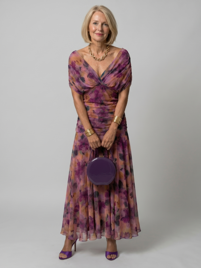 Evelina™ | Vestido Maxi Elegante con Efecto Vientre Plano