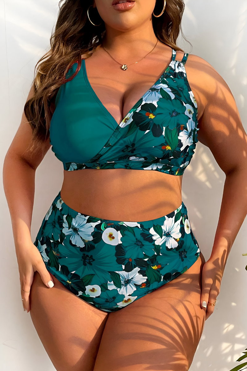 Nela™ | Bikini Reductor de Abdomen Elástico Talla Grande