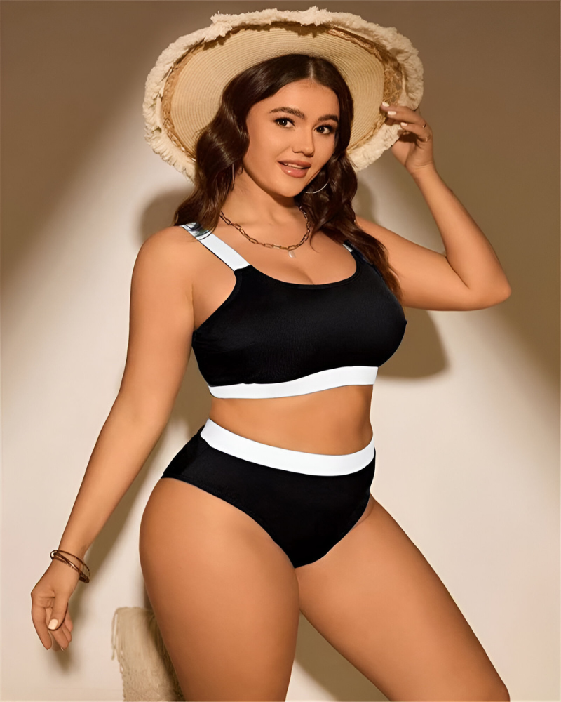 Lely™ | Bikini Reductor de Abdomen Elástico Talla Grande