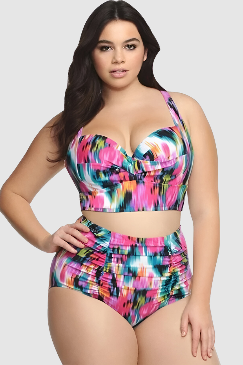 Louna™ | Bikini Reductor de Abdomen Elástico Talla Grande