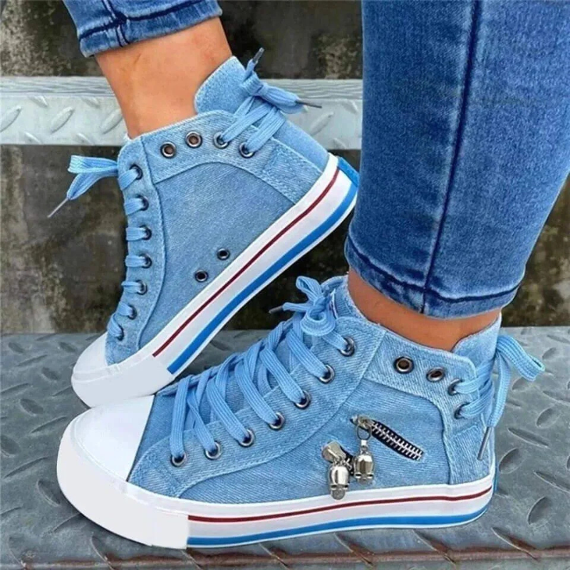 Eva™ | Zapatillas de Tela Vaquera