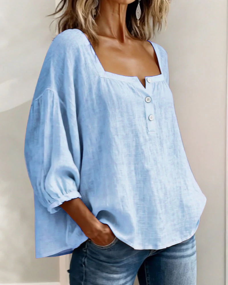 Lumi™ | Blusa Casual con Botones