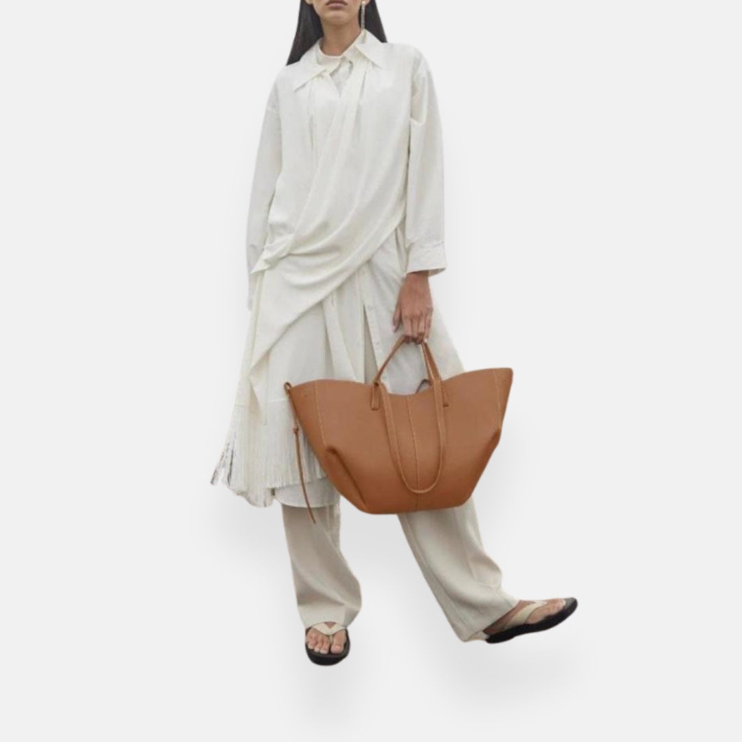 Eleni | Large Structured Tote Bag