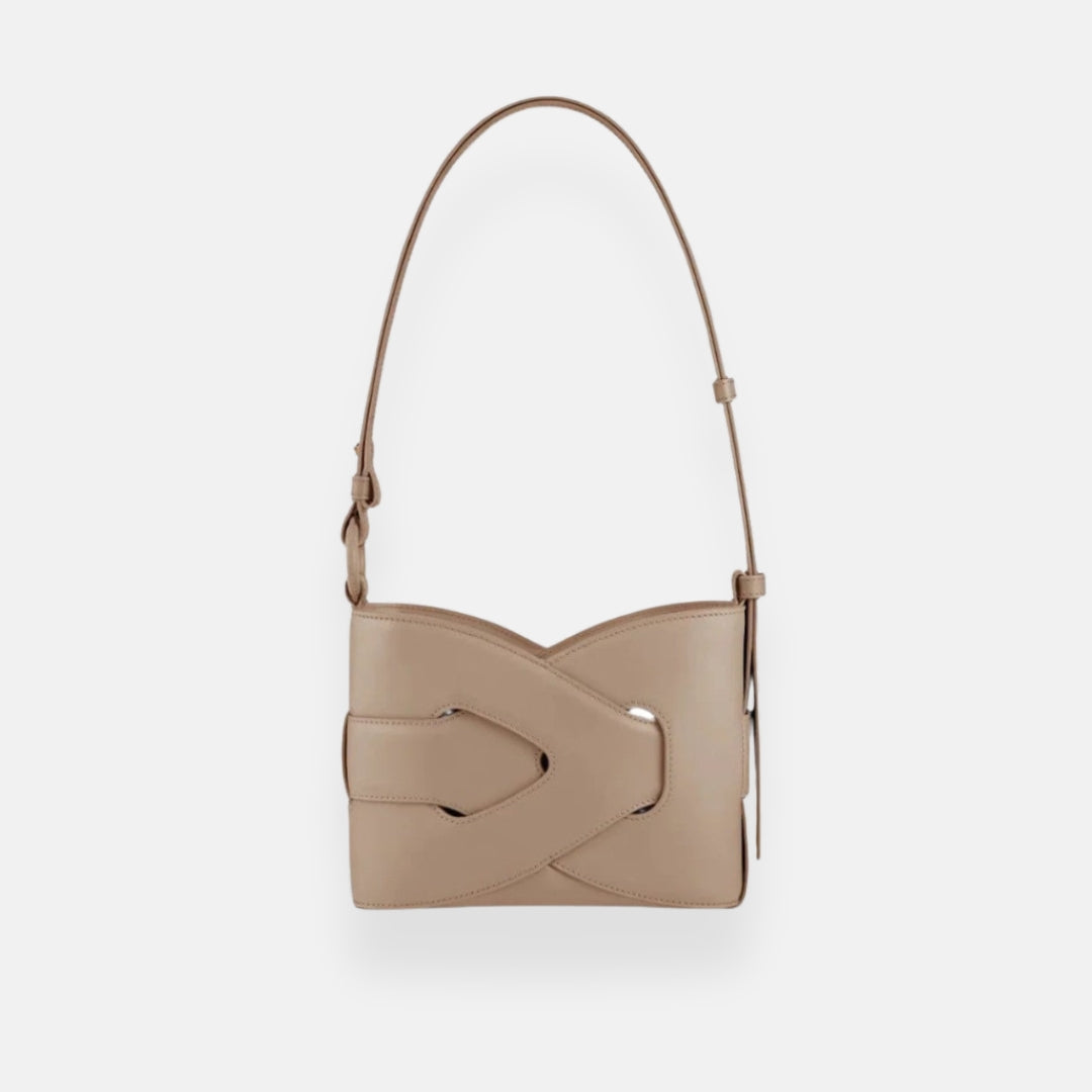 Tania | Woven-Design Crossbody Bag