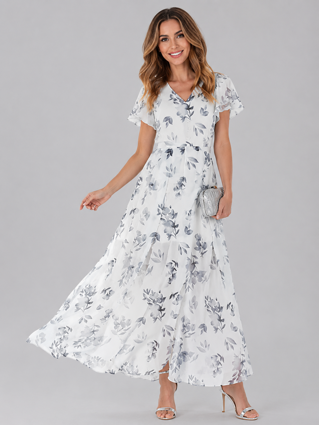Florine™ | Vestido Maxi Floral con Efecto Vientre Plano