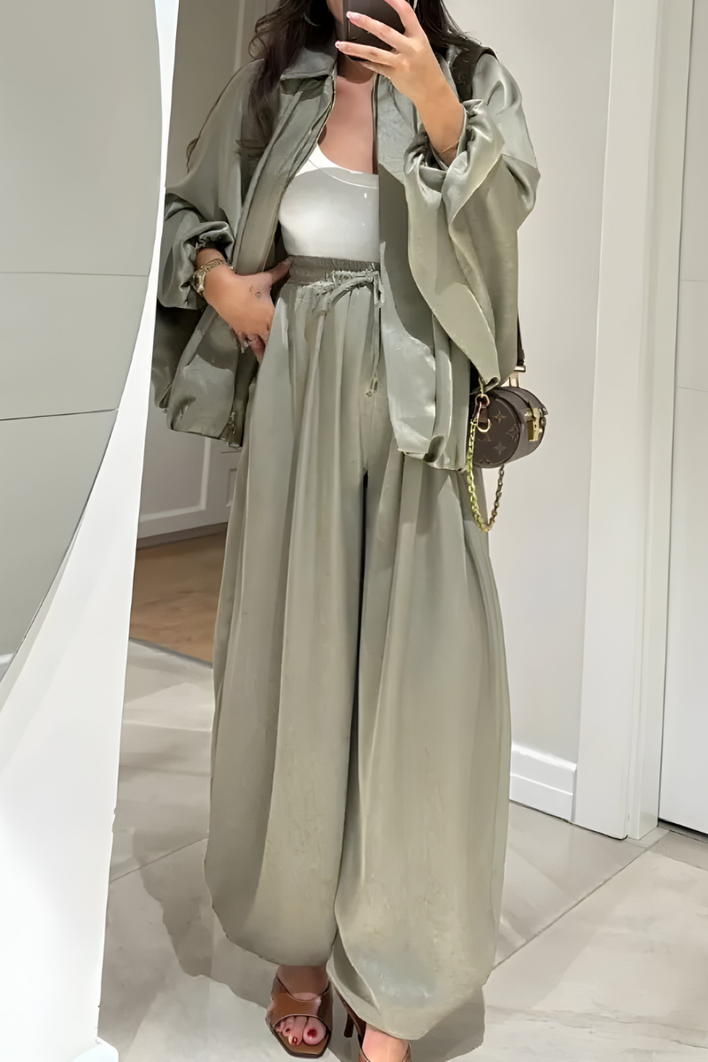 Elaris™ | Conjunto Loungewear Moderno Relajado con Cordón