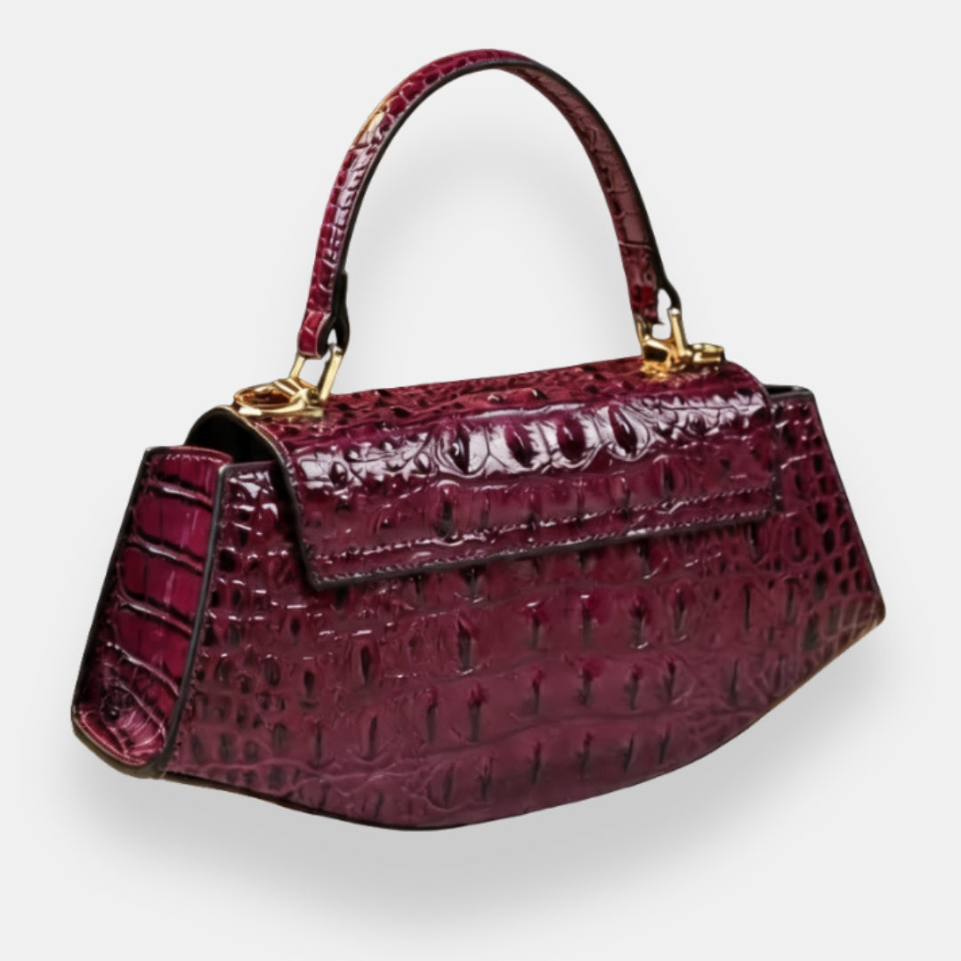 Fréhel | Sac à main effet crocodile
