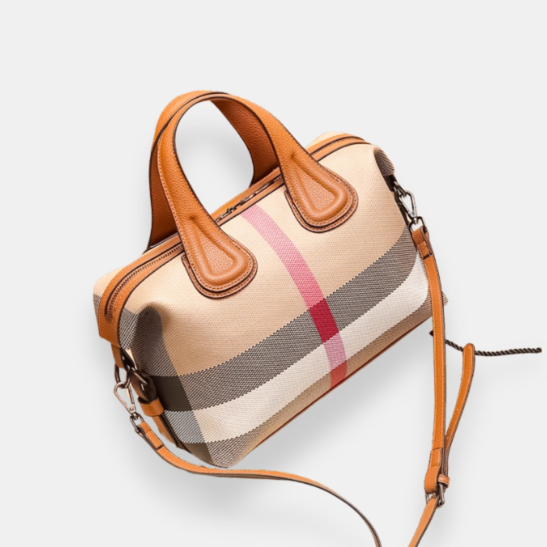 Caëlise | Sac tartan structuré