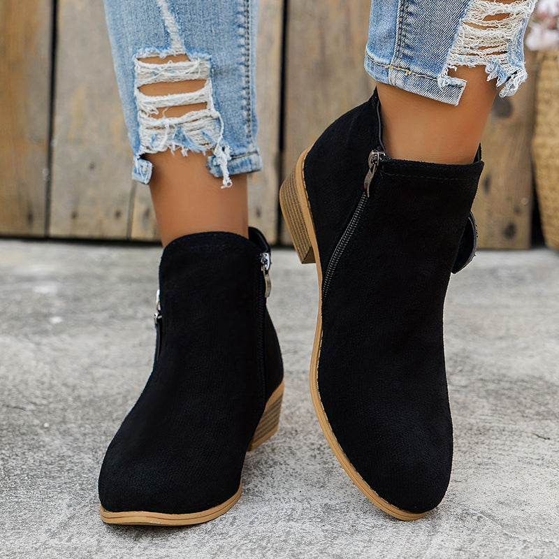 Lona™ | Botines de Ante con Estilo