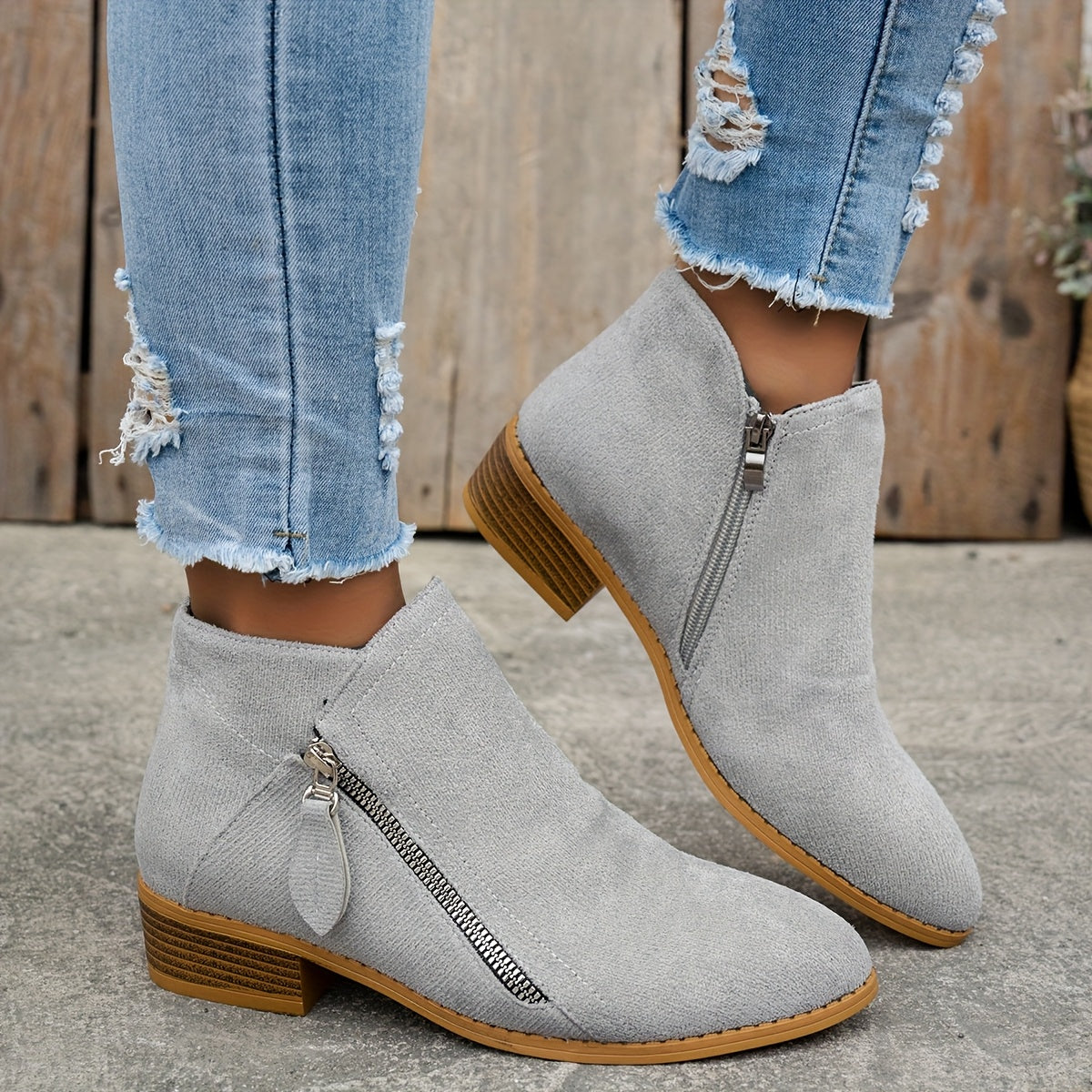 Lona™ | Botines de Ante con Estilo