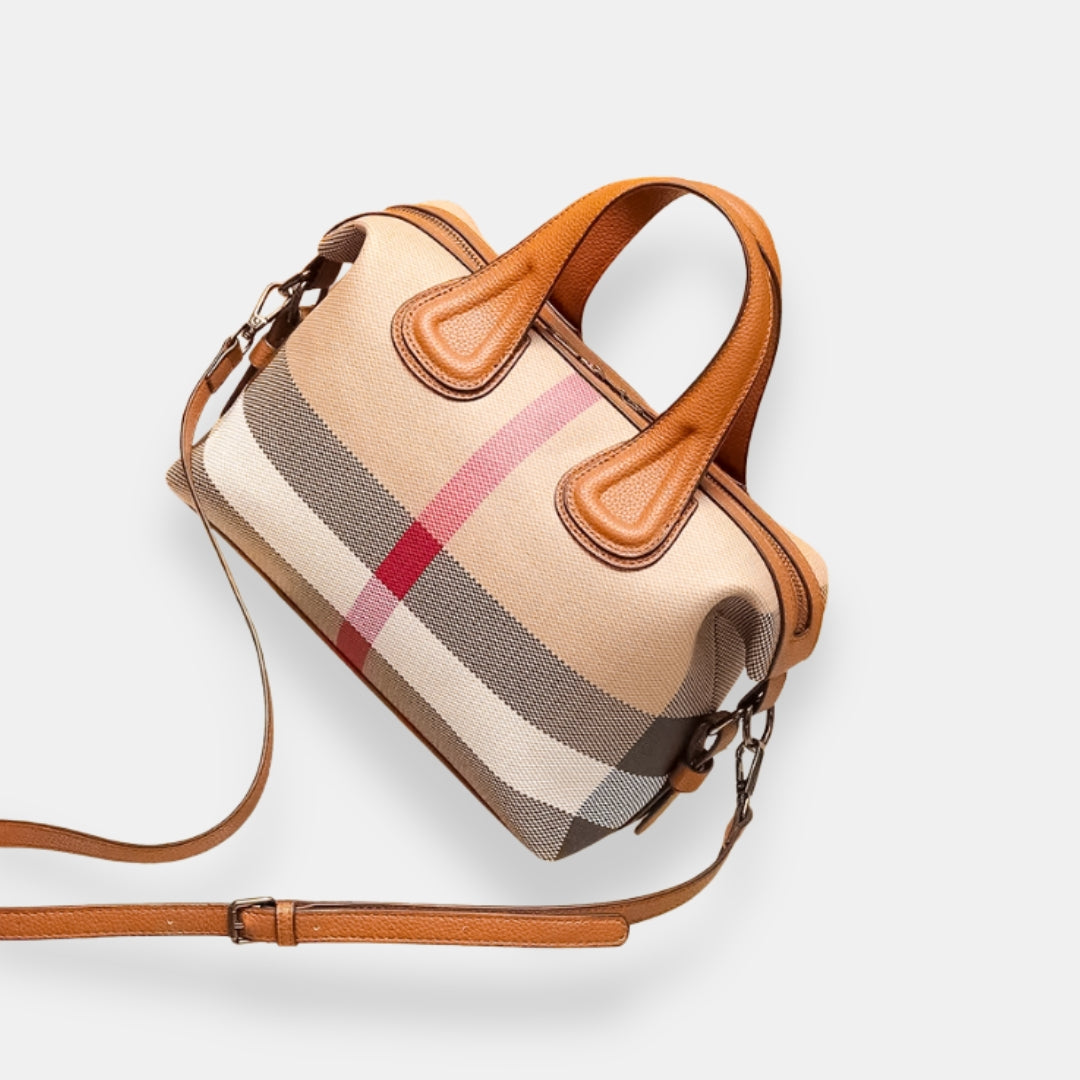 Caëlise | Sac tartan structuré