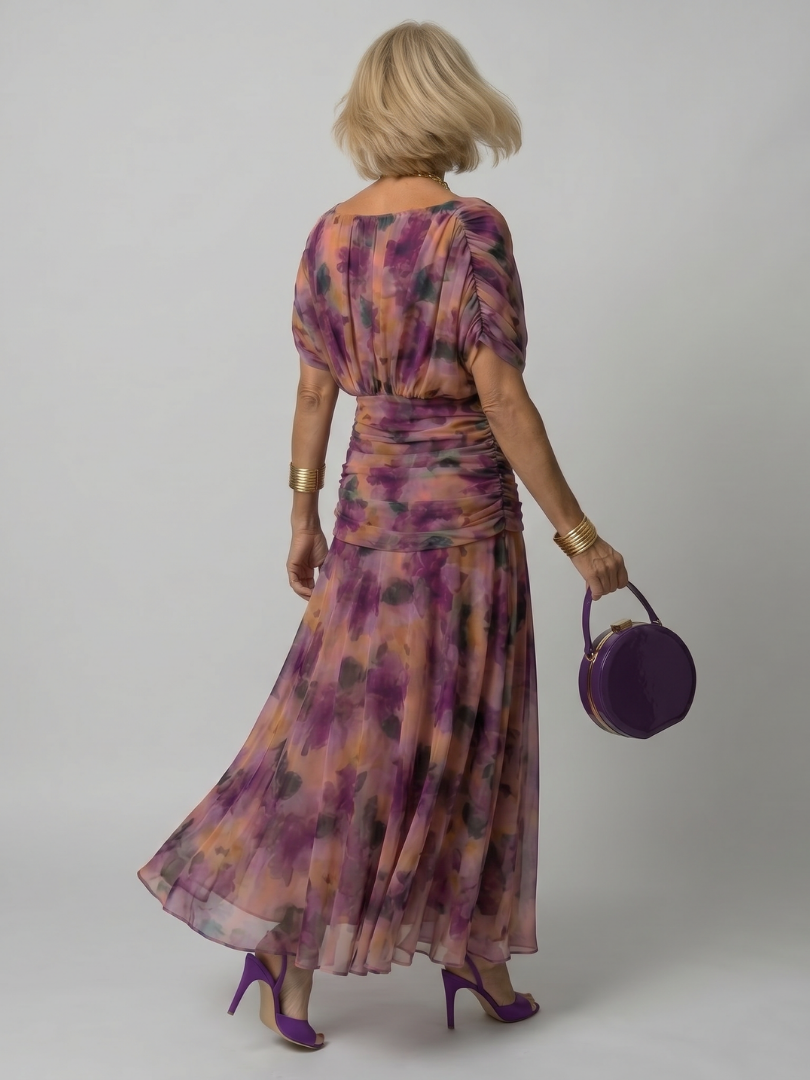 Evelina™ | Vestido Maxi Elegante con Efecto Vientre Plano