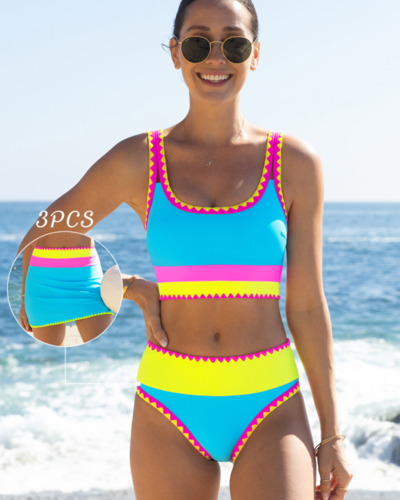Kiki™ | Bikini Reductor de Abdomen de 3 Piezas