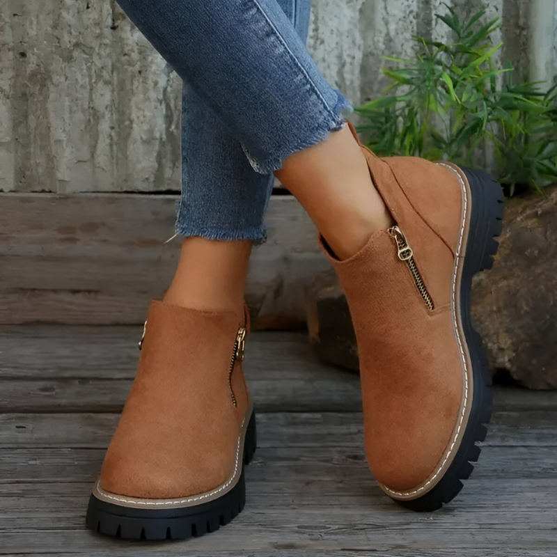 Leni™ | Botines Modernos de Suela Gruesa