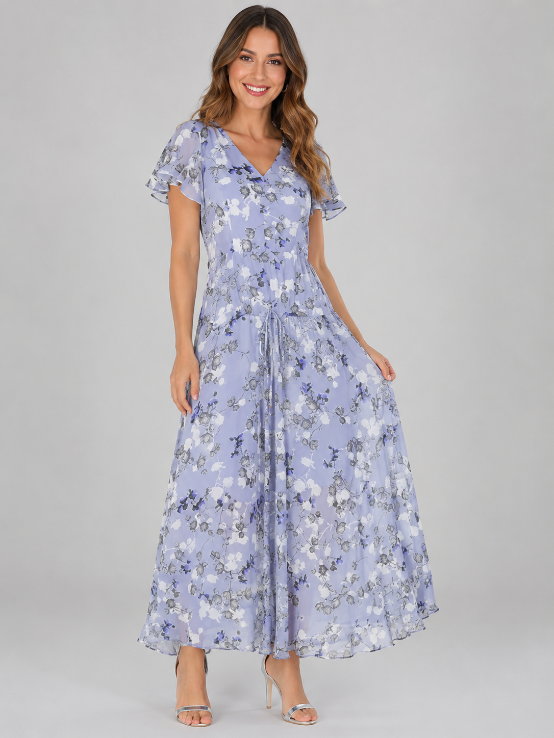 Florine™ | Vestido Maxi Floral con Efecto Vientre Plano