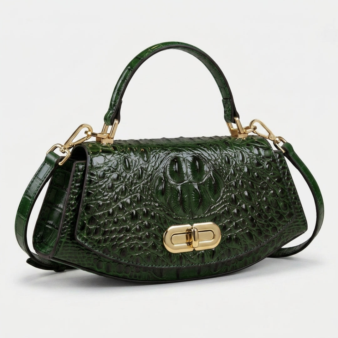 Fréhel | Sac à main effet crocodile