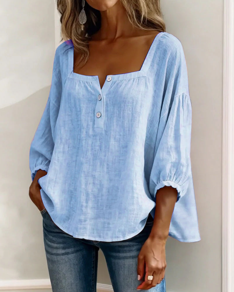 Lumi™ | Blusa Casual con Botones