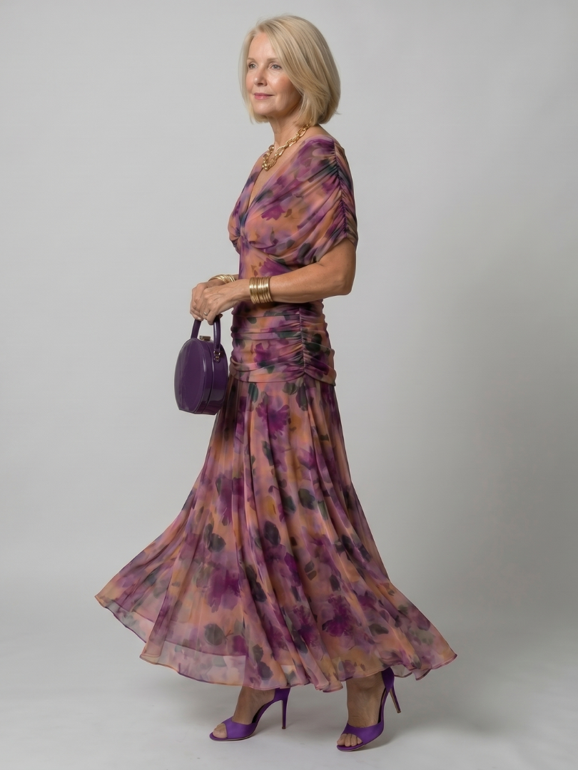 Evelina™ | Vestido Maxi Elegante con Efecto Vientre Plano