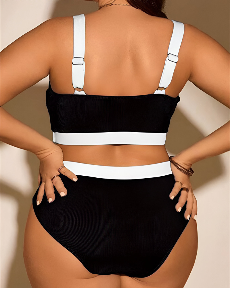 Lely™ | Bikini Reductor de Abdomen Elástico Talla Grande
