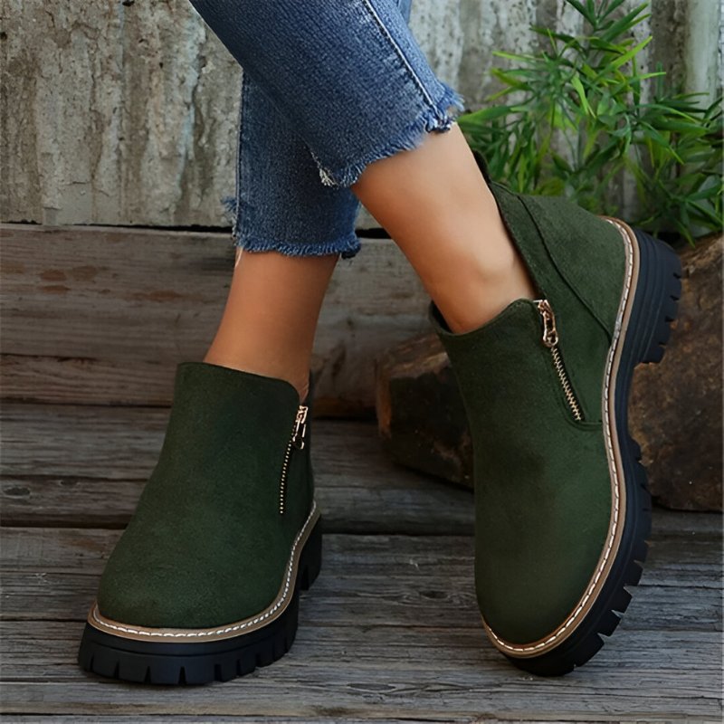 Leni™ | Botines Modernos de Suela Gruesa