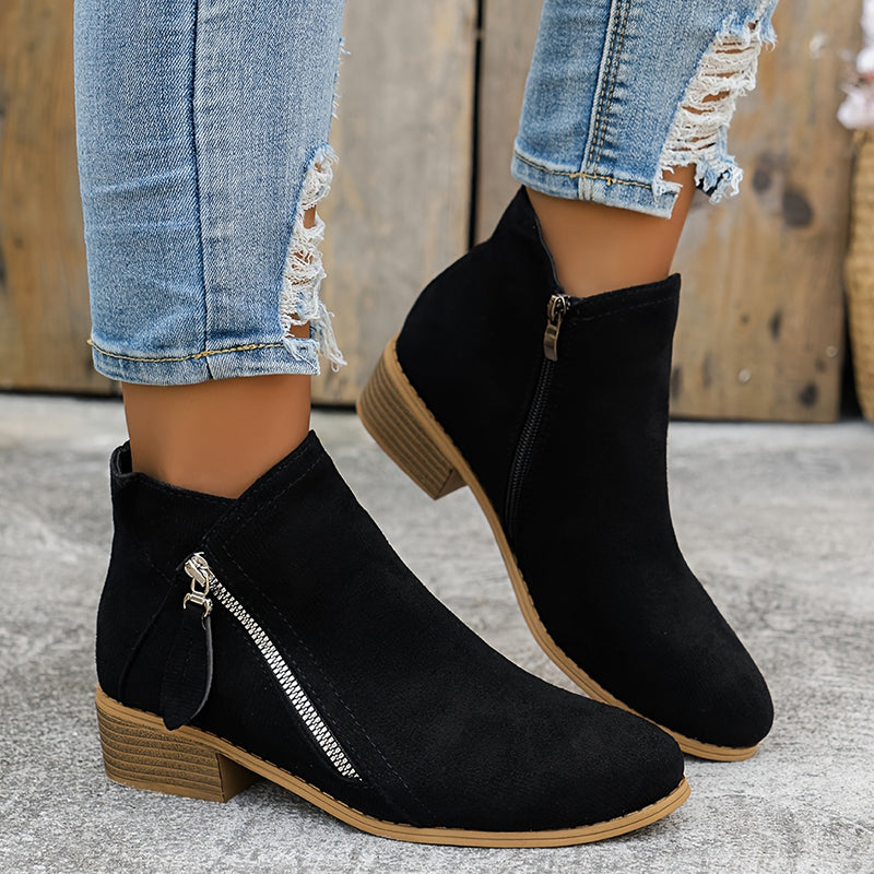 Lona™ | Botines de Ante con Estilo