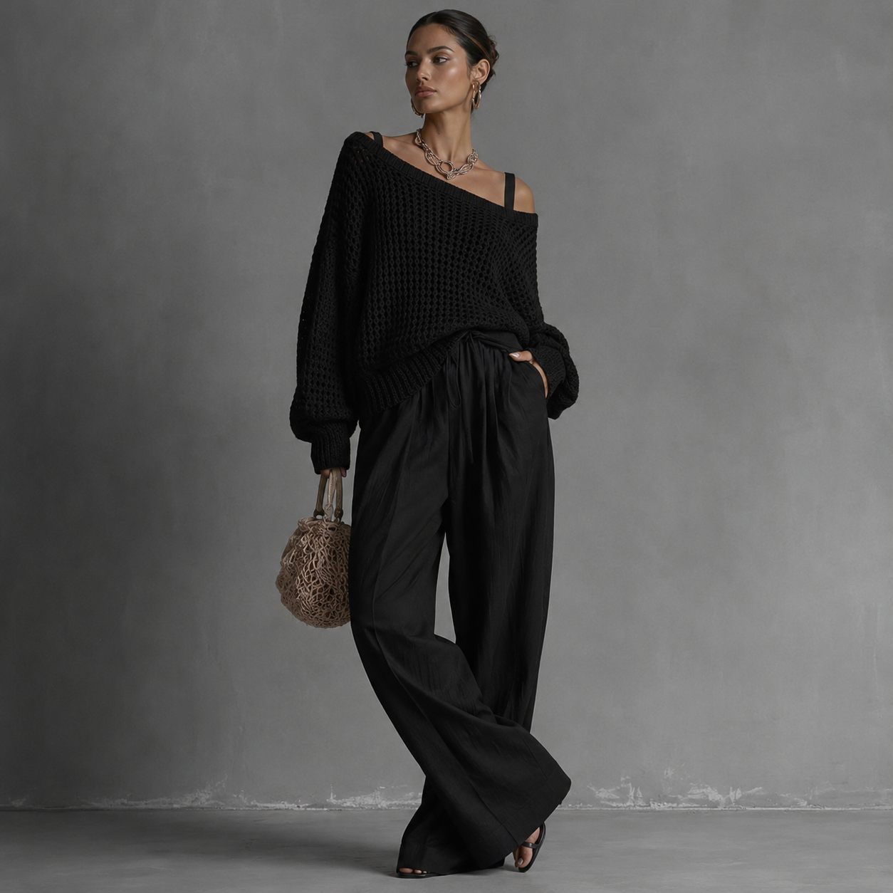 Clarisse™ | Conjunto de Dos Piezas con Hombros Descubiertos