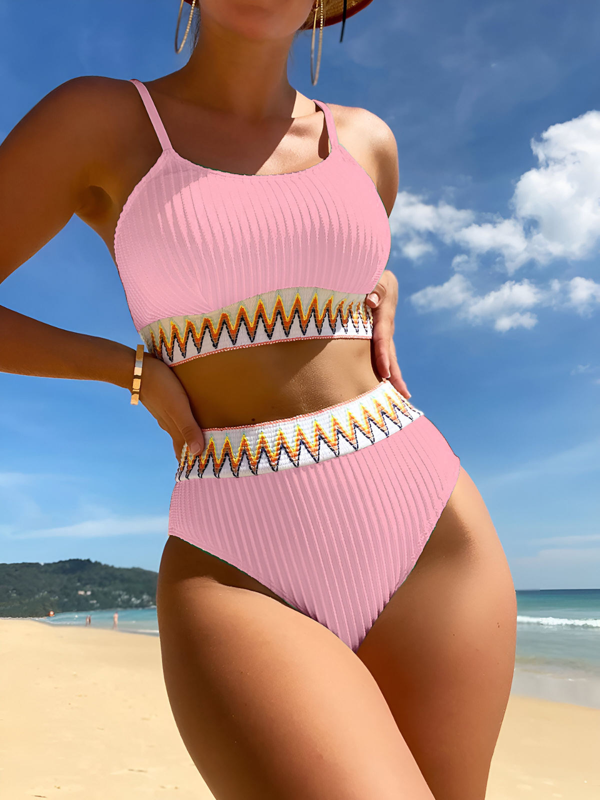 Athena™ | Bikini Reductor de Abdomen Elástico Talla Grande