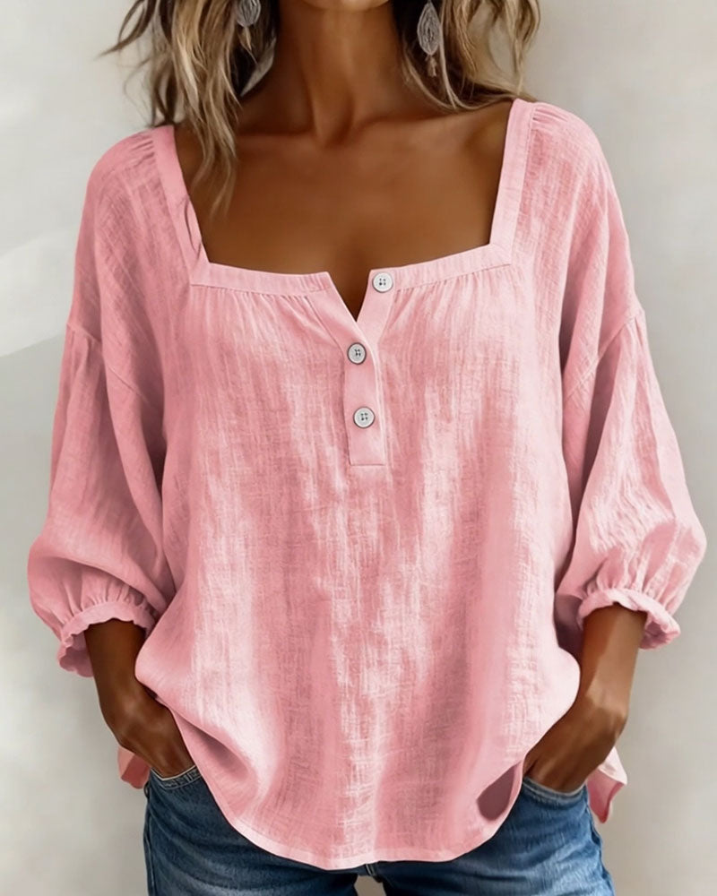 Lumi™ | Blusa Casual con Botones