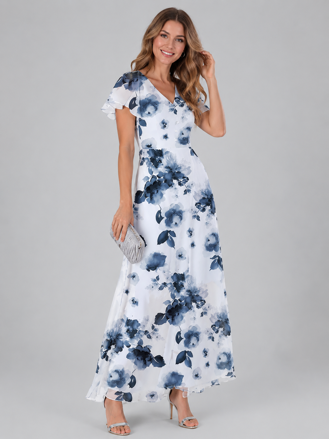 Florine™ | Vestido Maxi Floral con Efecto Vientre Plano