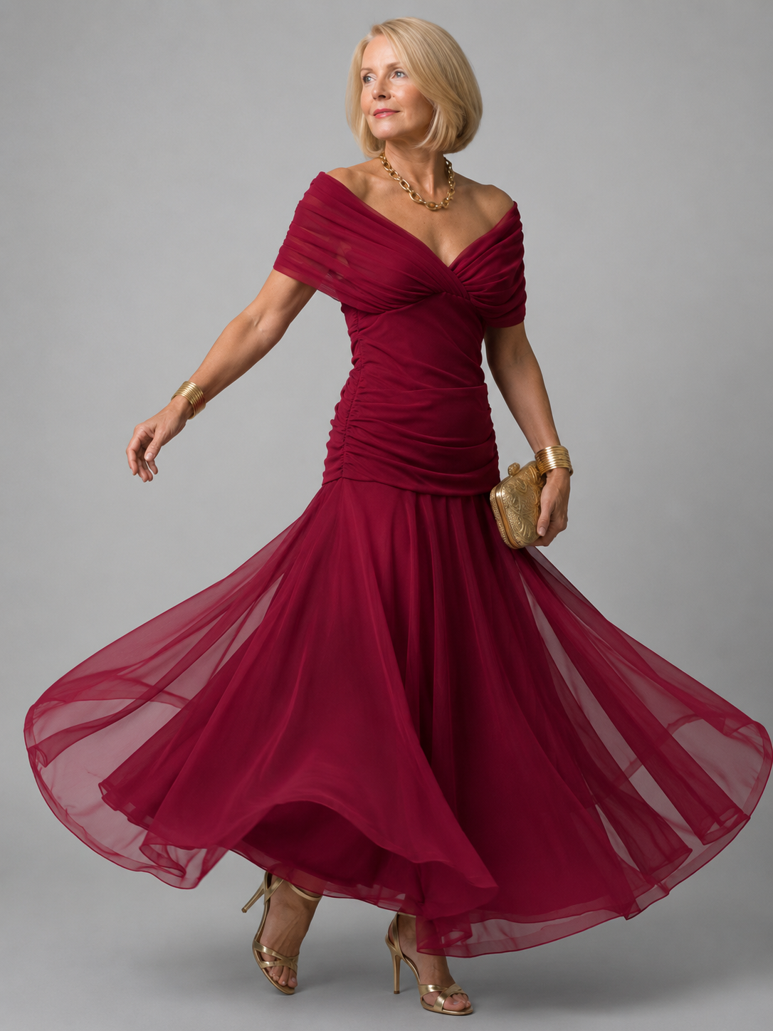 Evelina™ | Vestido Maxi Elegante con Efecto Vientre Plano