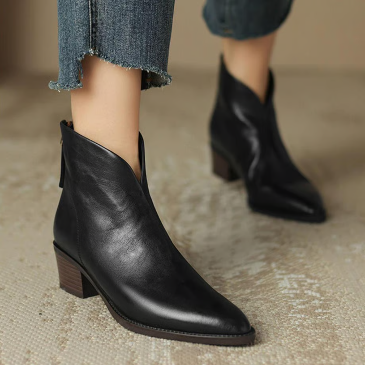Eirae™ | Botines de Piel Modernos