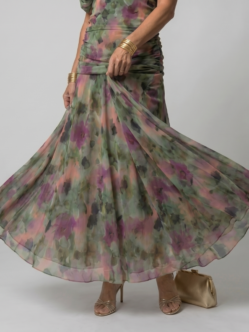 Evelina™ | Vestido Maxi Elegante con Efecto Vientre Plano