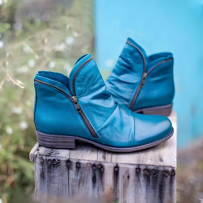 Selma™ | Botines con Estilo y Cremallera
