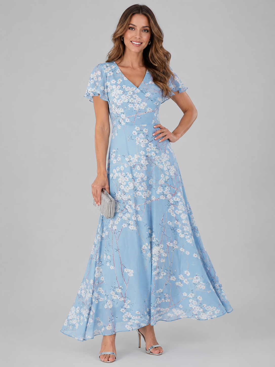 Florine™ | Vestido Maxi Floral con Efecto Vientre Plano