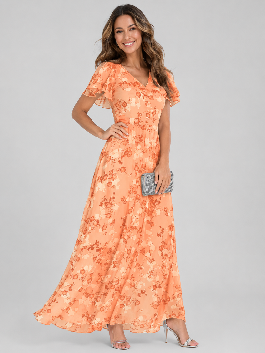 Florine™ | Vestido Maxi Floral con Efecto Vientre Plano